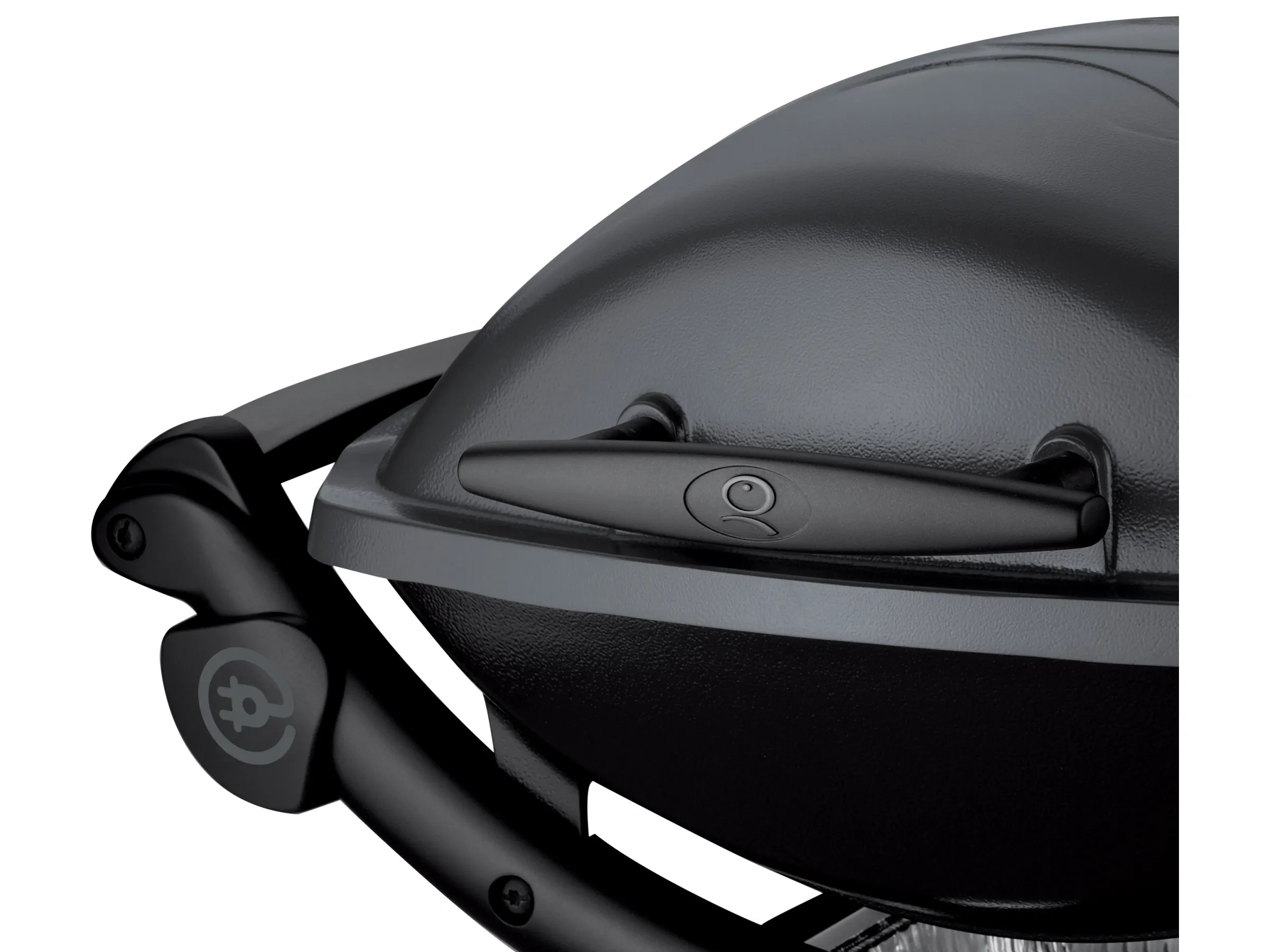 Weber Elektro-Standgrill Q1400, 2.200 W, mit 2 Seitentischen
