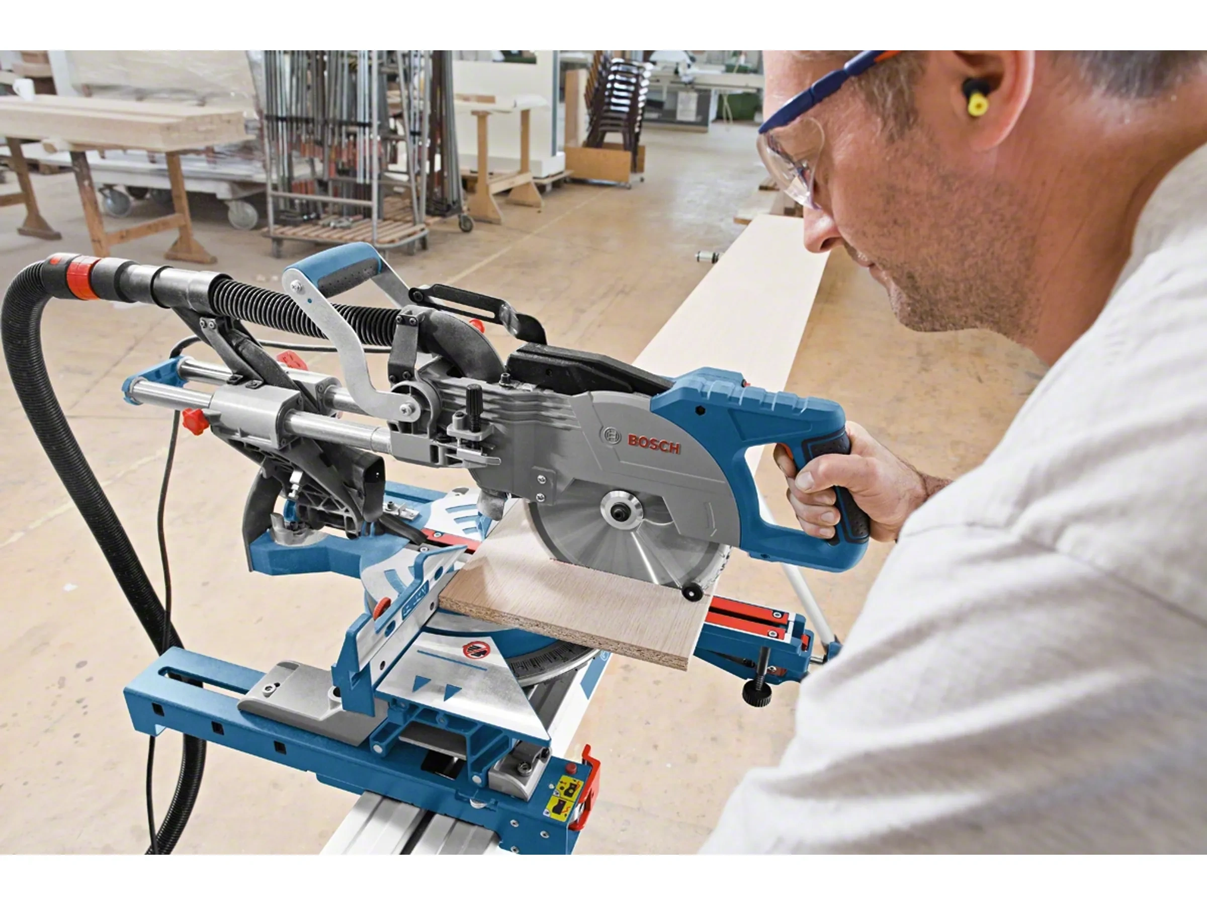 Bosch Professional Paneelsäge GCM 8 SJL 1.600 W inkl. Kreissägeblatt Ø 216 mm