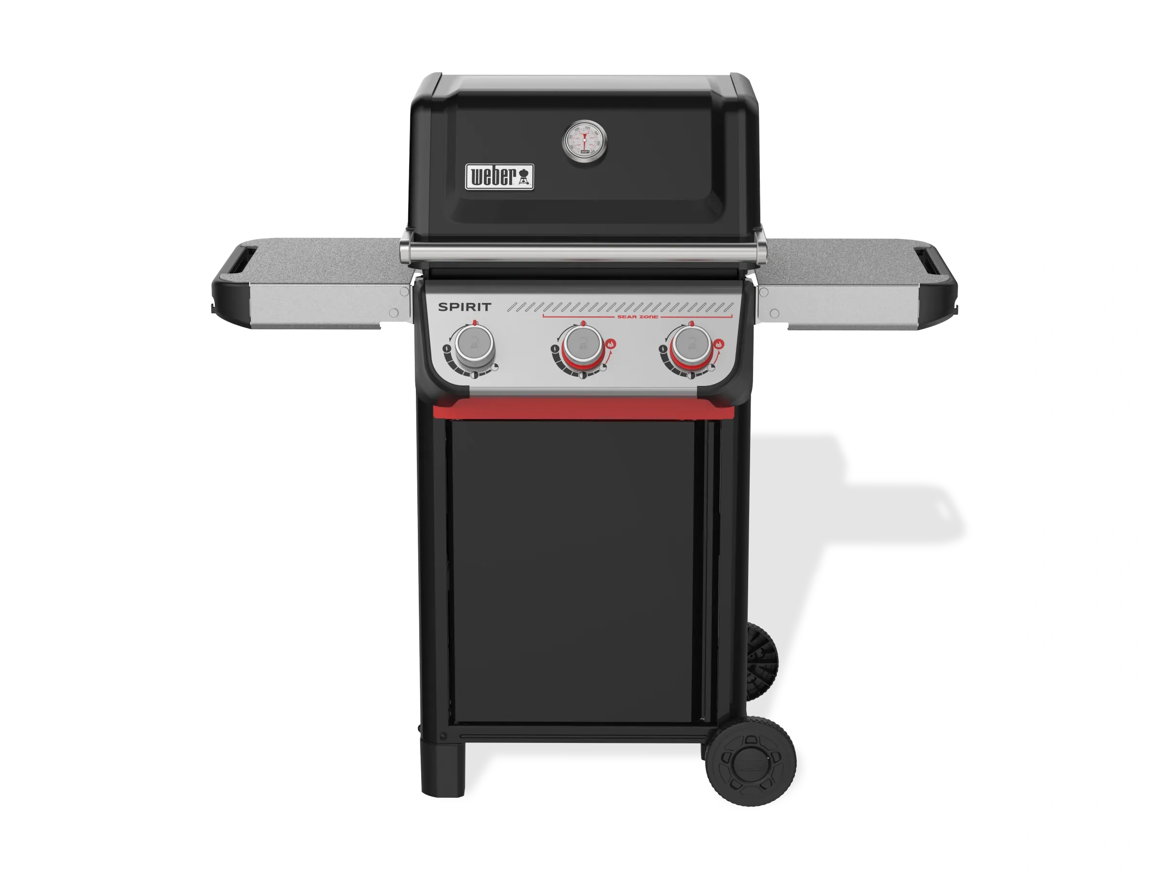 Weber Gasgrill E-325 GBS Spirit 2025 mit 3 Brennern Schwarz