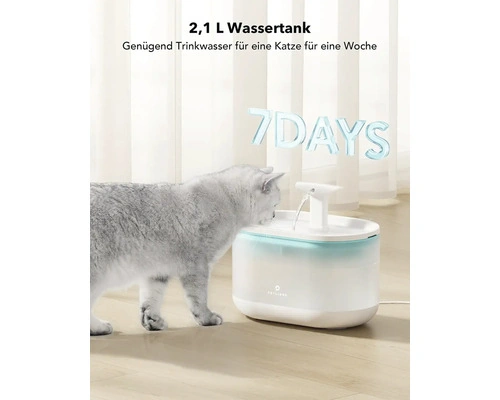 Petlibro Capsule Trinkbrunnen – ca. 2 l, weiß
