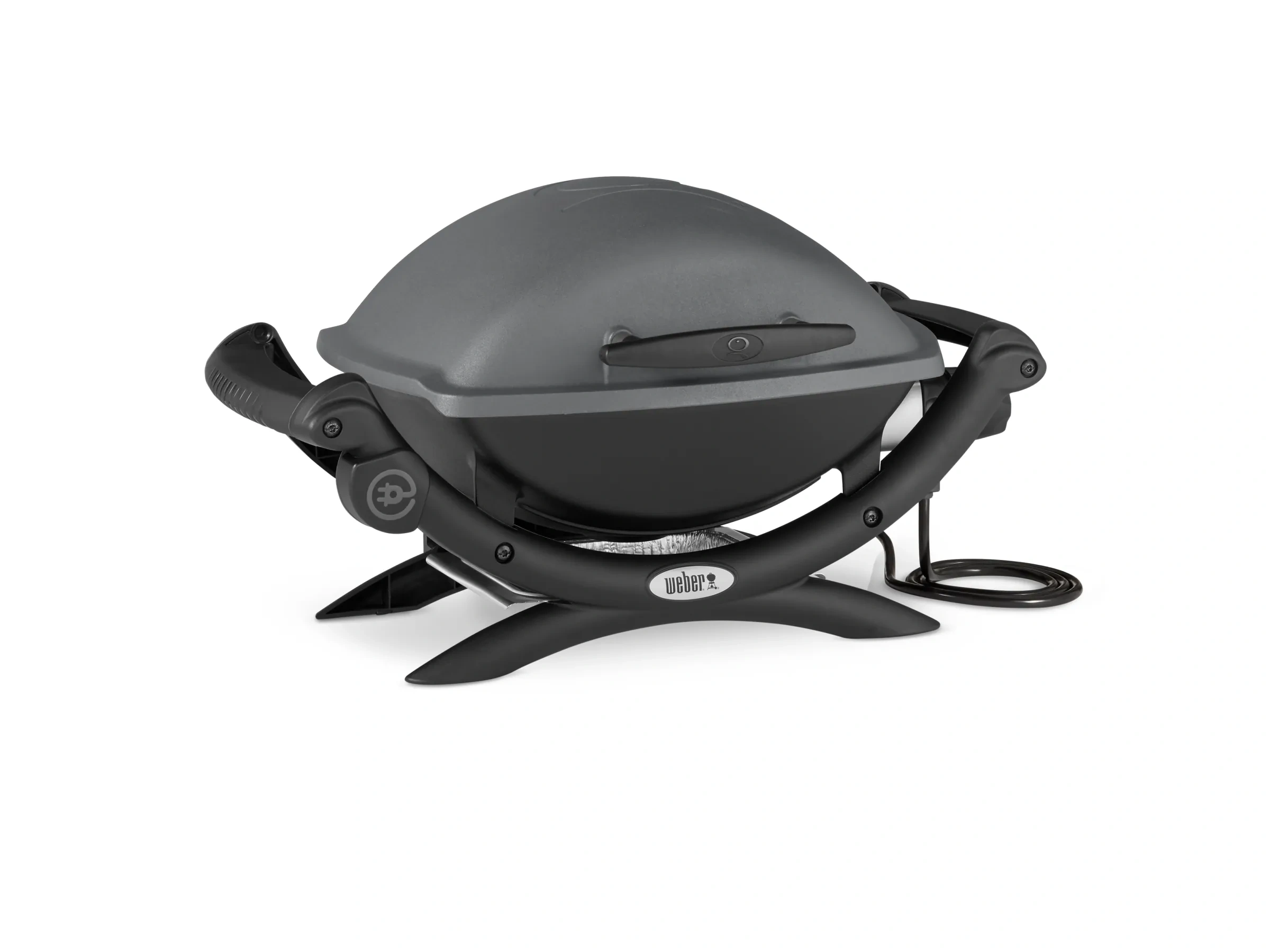 Weber Elektro-Tischgrill Q 1400 Dark Grey, 2.200 W