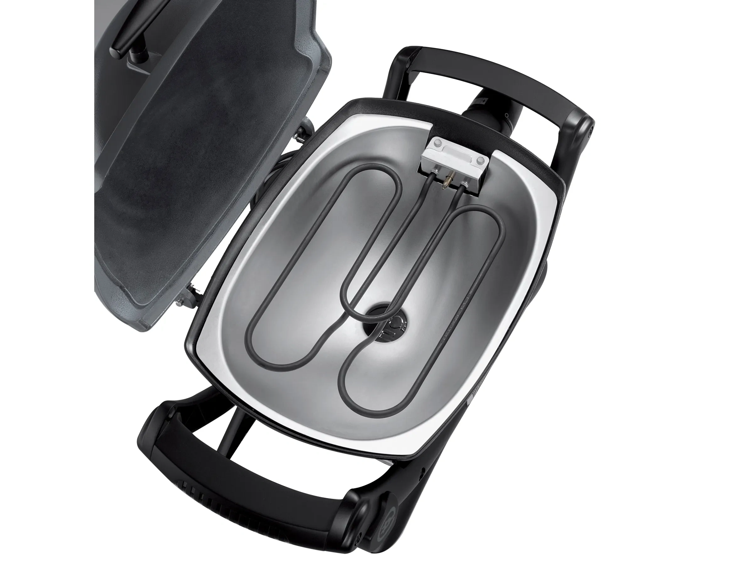 Weber Elektro-Tischgrill Q 1400 Dark Grey, 2.200 W