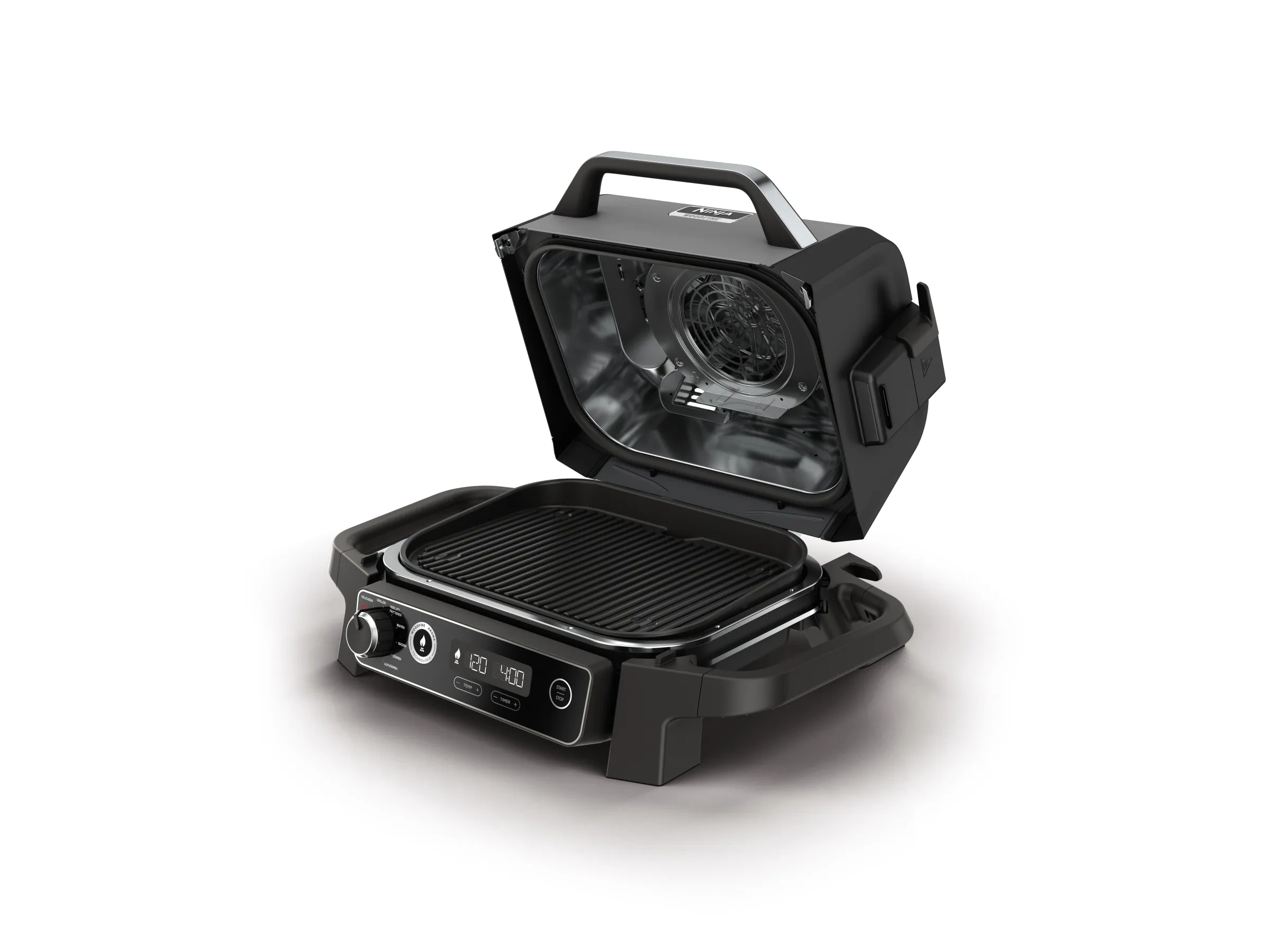 Ninja Woodfire Elektrischer Outdoor-Grill & Smoker OG701DE