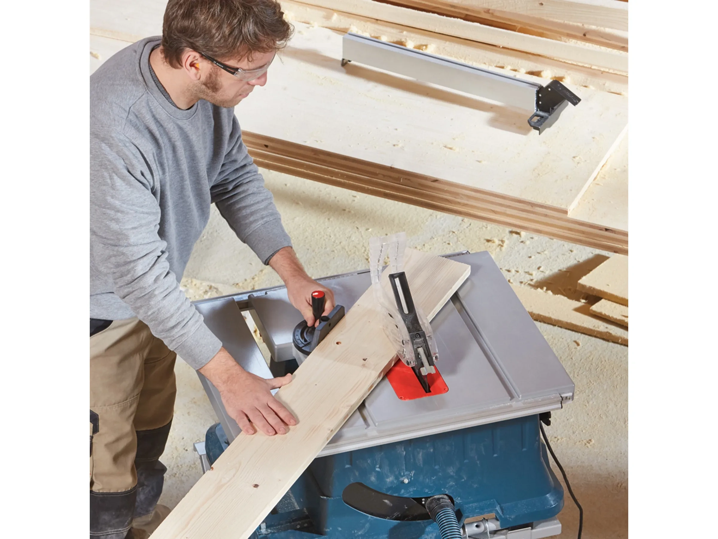 Bosch Professional Tischkreissäge GTS 635-216 1.600 W inkl. Zusatzsägeblatt