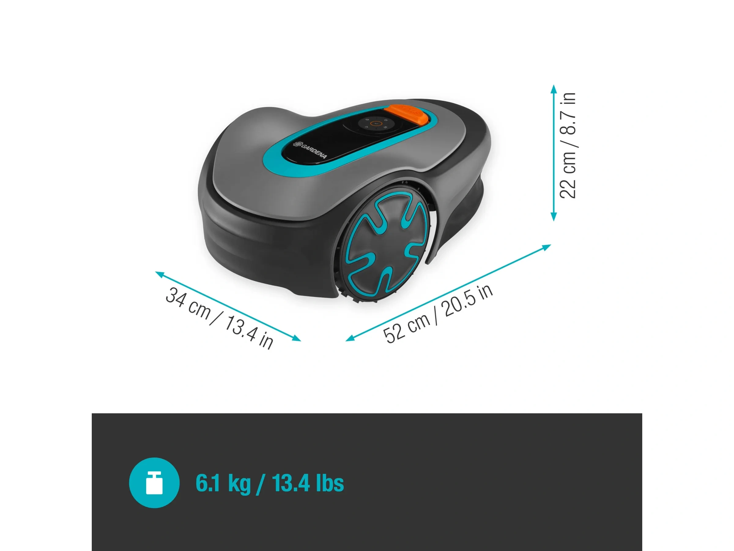 Gardena Mähroboter Sileno minimo – bis 250 m²