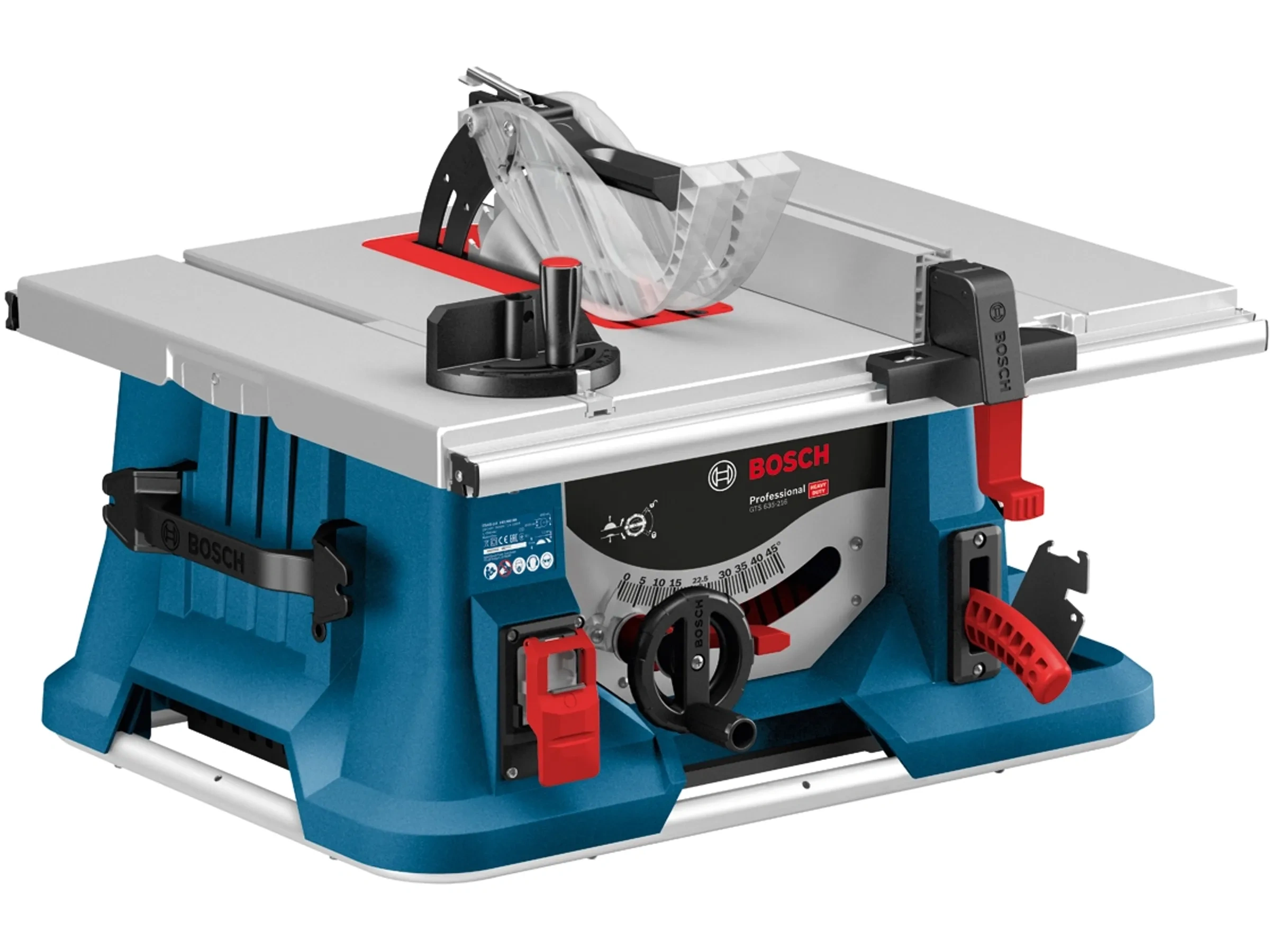 Bosch Professional Tischkreissäge GTS 635-216 1.600 W inkl. Zusatzsägeblatt