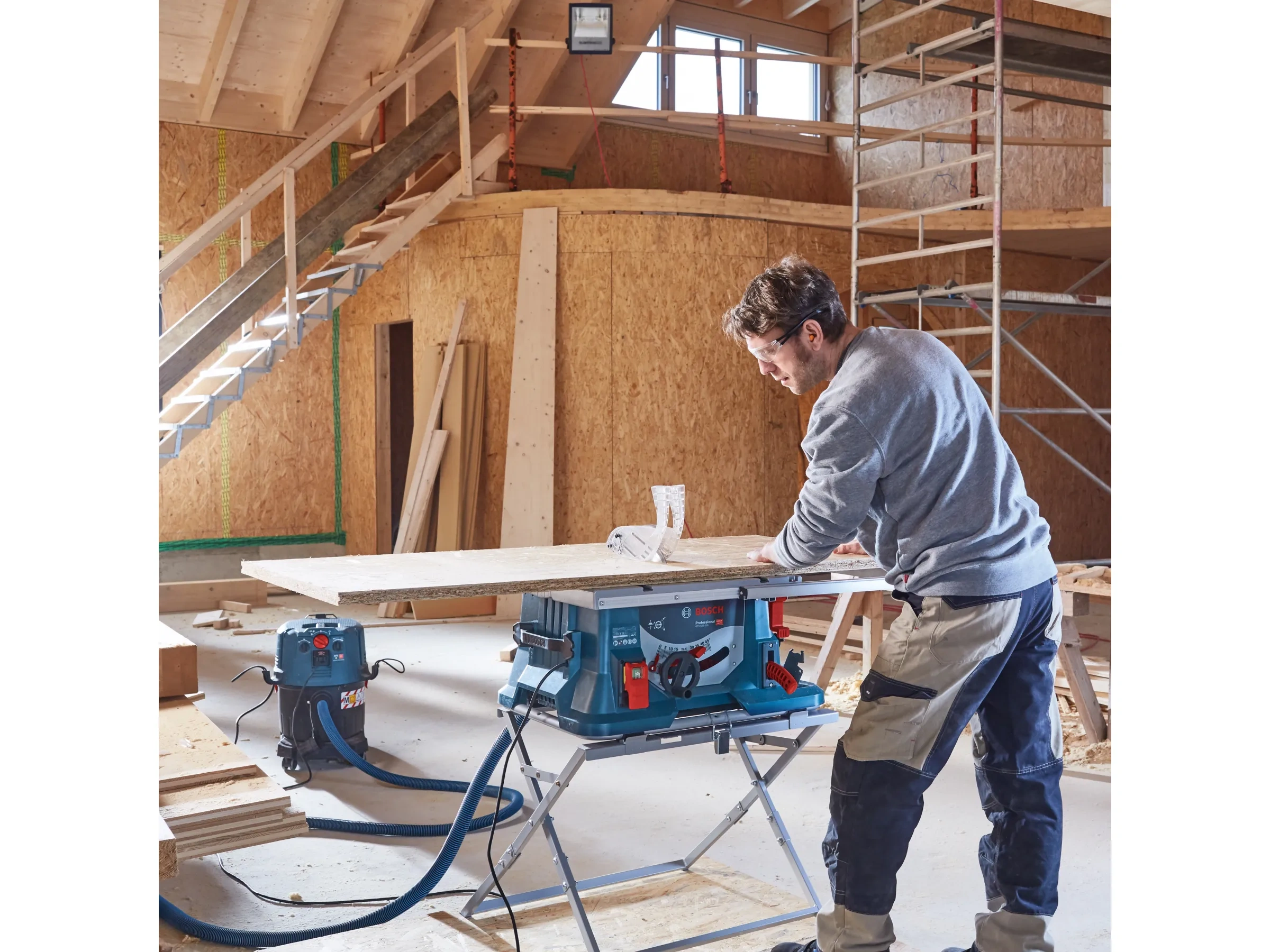Bosch Professional Tischkreissäge GTS 635-216 1.600 W inkl. Zusatzsägeblatt