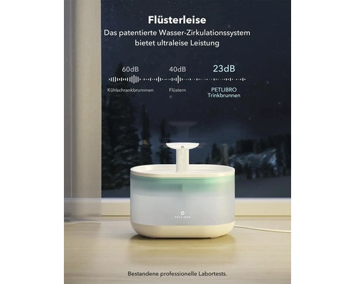 Petlibro Capsule Trinkbrunnen – ca. 2 l, weiß