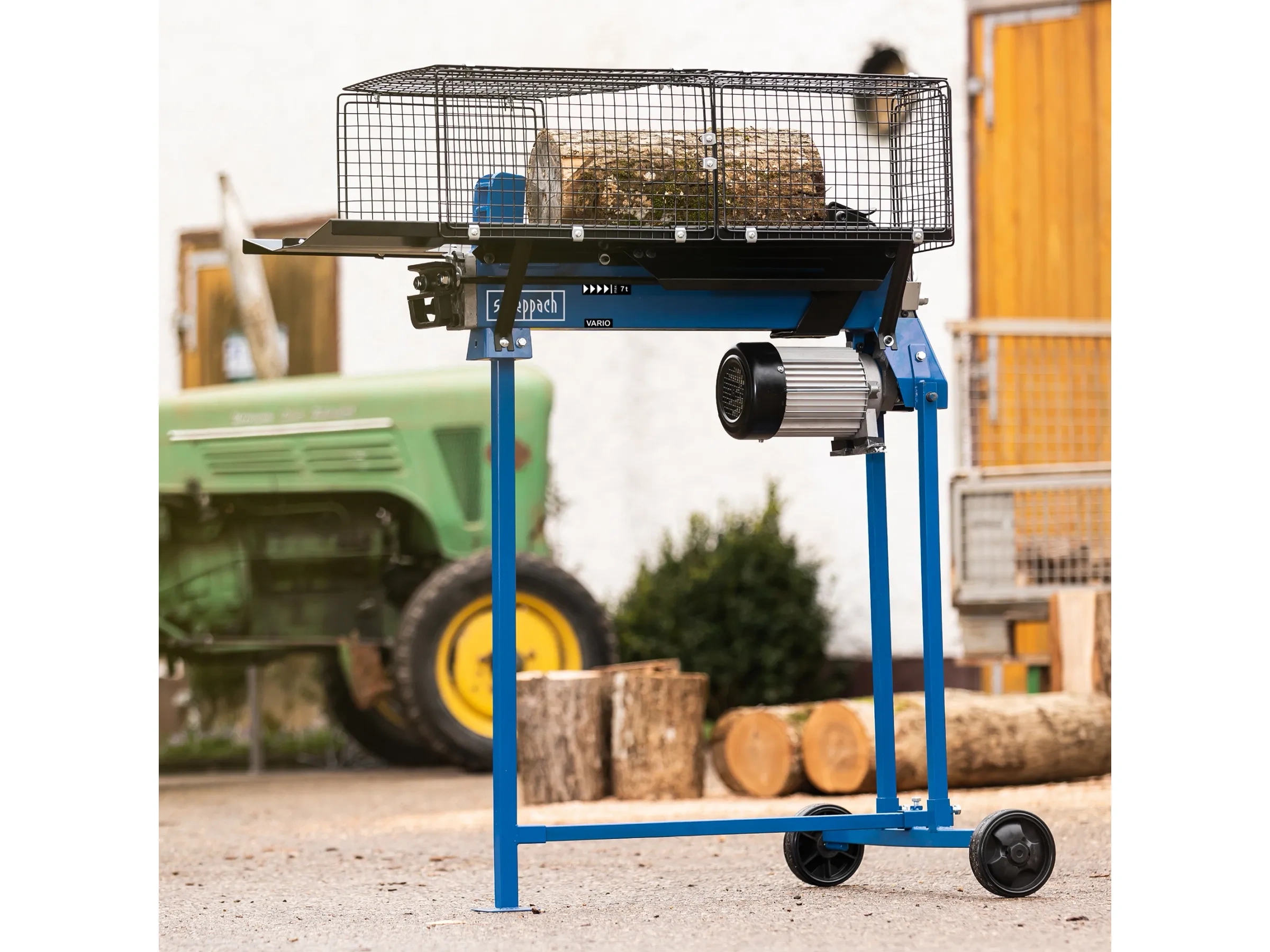 Scheppach Holzspalter HL760LS liegend