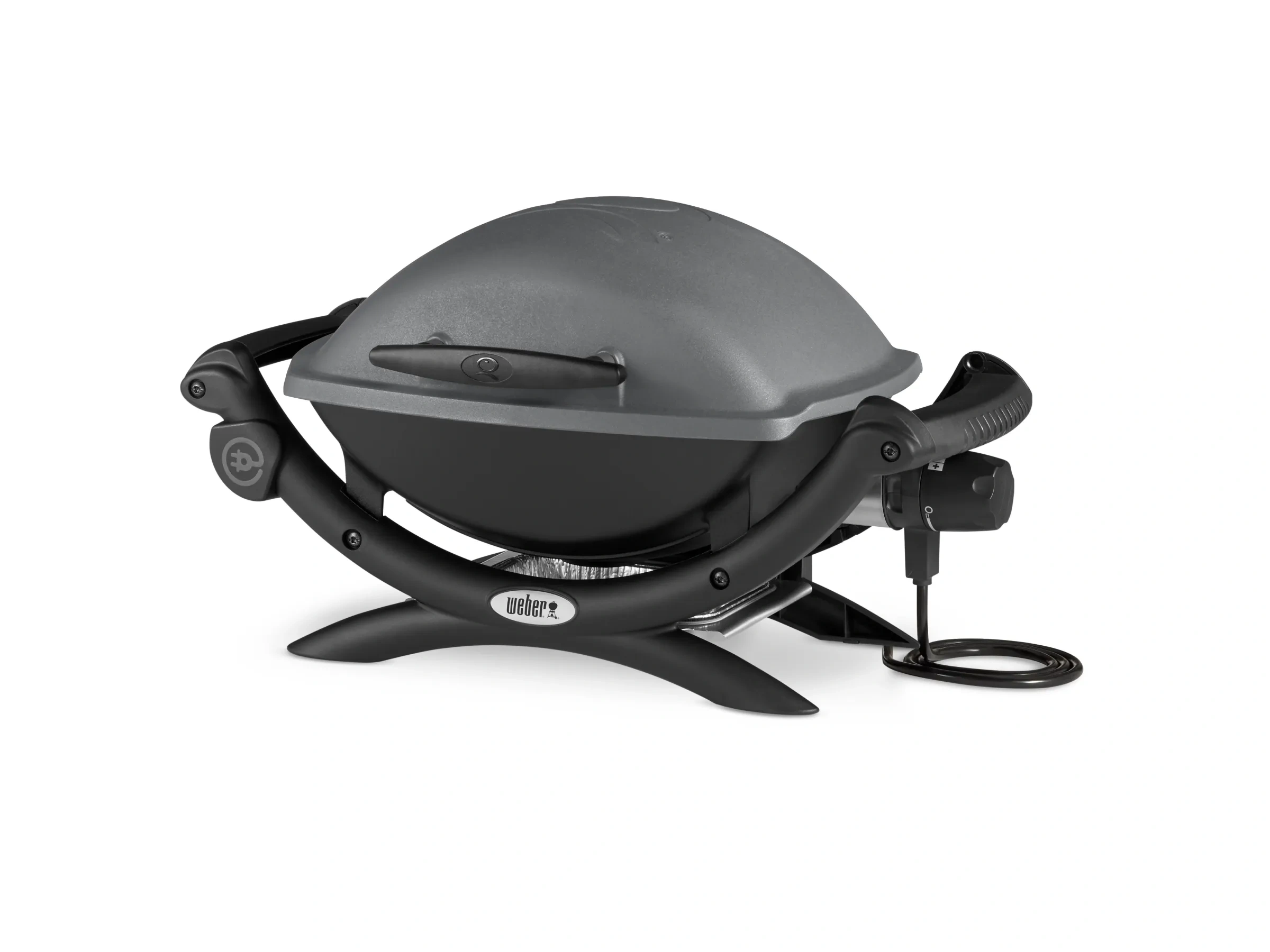 Weber Elektro-Tischgrill Q 1400 Dark Grey, 2.200 W