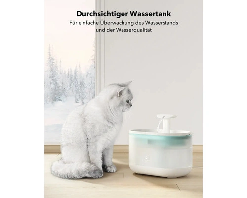 Petlibro Capsule Trinkbrunnen – ca. 2 l, weiß