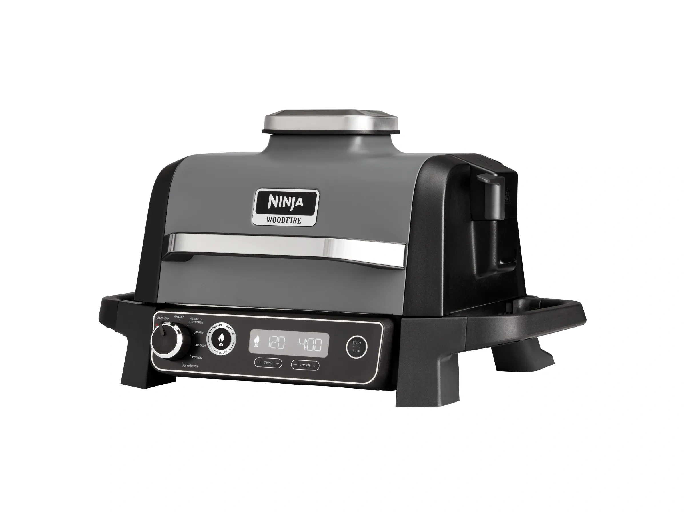 Ninja Woodfire Elektrischer Outdoor-Grill & Smoker OG701DE