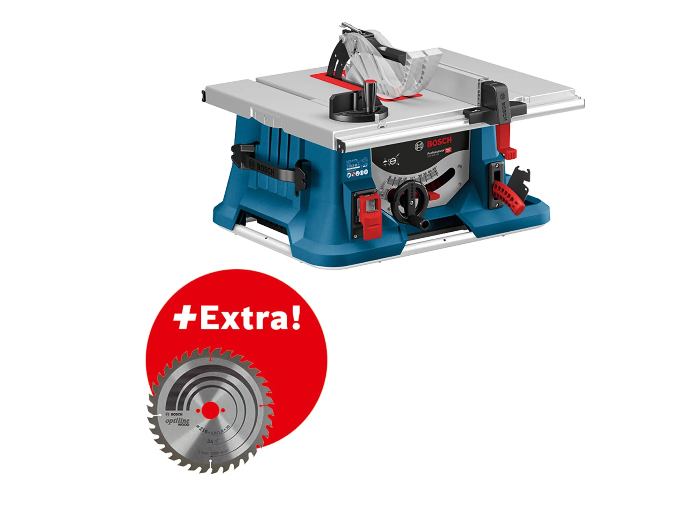 Bosch Professional Tischkreissäge GTS 635-216 1.600 W inkl. Zusatzsägeblatt Bosch Professional Tischkreissäge GTS 635-216 1.600 W inkl. Zusatzsägeblatt